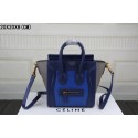 2015 Celine classic 3308 brilliant blue&royal blue&gray JH06486Kn56