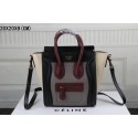 2015 Celine classic 3308 gray&black&purplish red&off white JH06475Aa30