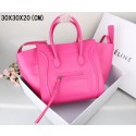 2015 Celine classic original litchi grain 3341-2 rose JH06529Fk29