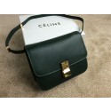 2015 Celine Classic retro original leather 11042 dark green JH06569gR91