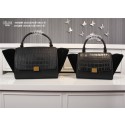 2015 Celine trapeze tote bag 6608 black JH06352pT90