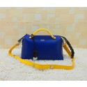 2015 Fendi hot style calfskin leather 2356 blue&yellow JH08779Hx86