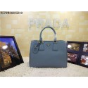 2015 Prada new model litchi grain 2579 light blue JH05749uq12