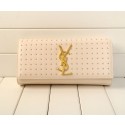 2015 Yves Saint Laurent new model clutch 9939 white JH08448oN21