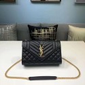 AAA Yves Saint Laurent Envelope Mini Classic Bag 526286 Black JH07846bB27