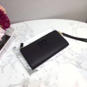 AAAAA VALENTINO Origianl leather 060 Clutch bag black JH09580Jq92