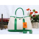 Best Hermes Garden Party waterproof fabric PD30 green JH01824aU87