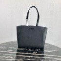 Best Prada Embleme Saffiano leather bag 1BG288 black JH05127zE83