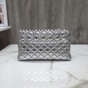 Best Quality VALENTINO leather clutch 0125 silver JH09723Ss63