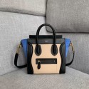 Best Replica CELINE NANO LUGGAGE BAG IN LAMINATED LAMBSKIN 189243-3 JH05940Jc15