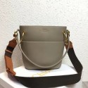 Best Replica Chloe Roy Mini Smooth Leather Bucket Bag S126 grey JH08890Jc15