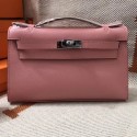 Best Replica Hermes original epsom leather kelly Tote Bag KL2833 Pink JH01481bO12