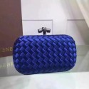 Bottega Veneta Japanese Silk ribbon Clutch 0312 blue JH09321QQ72