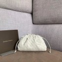 Bottega Veneta Sheepskin Weaving Original Leather BV3693 White JH09302pT90