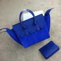 Celine 2015 early spring new handbag 98314 brilliant blue JH06416lp62