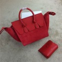 Celine 2015 early spring new handbag 98314 red JH06418bT70