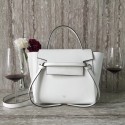 Celine BELT BAG MINI Tote Bag 98310 white JH06256Sm85