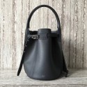 CELINE BIG BAG BUCKET IN SUPPLE GRAINED CALFSKIN 55427 Dark grey JH06034Pu45