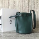 CELINE BIG BAG BUCKET IN SUPPLE GRAINED CALFSKIN 55428 green JH06029DW98