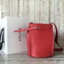 CELINE BIG BAG BUCKET IN SUPPLE GRAINED CALFSKIN 55428 red JH06031ja59