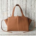 Celine calf leather Tote Bag 43341 Camel JH06057vj67