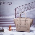 CELINE MICRO LUGGAGE HANDBAG IN LAMINATED LAMBSKIN 167793-12 JH05890YR22