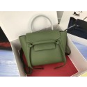 Celine mini Belt Bag Original Calf Leather A98310 green JH06115HF96