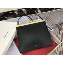 CELINE MINI CLASP BAG IN SMOOTH CALFSKIN 181053 BLACK JH06066Js15