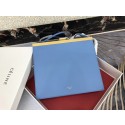 CELINE MINI CLASP BAG IN SMOOTH CALFSKIN 181053 SKY BLUE JH06064uf15