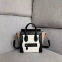 CELINE NANO LUGGAGE BAG IN LAMINATED LAMBSKIN 189243-6 JH05937fk36