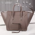 Celine phantom luggage tote bag 3341 Light Grey JH06350Je99