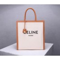 Celine TEEN TRIOMPHE BAG IN TRIOMPHE CANVAS AND CALFSKIN CL90402 white JH05833DW49