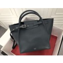 Celine the big bag calf leather Tote Bag 183313 Dark grey JH06173vb27