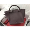 Celine the big bag calf leather Tote Bag 183313 wine JH06172lu18