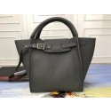 Celine the big bag calf leather Tote Bag 3479 dark grey JH06117Js85