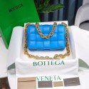 Cheap Bottega Veneta THE CHAIN CASSETTE Expedited Delivery 631421 blue JH09217YU36