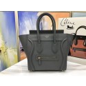 Cheap Celine Luggage Micro Original Leather Tote Bag M3308 Dark gray JH06202hC74