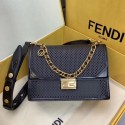 Cheap Fendi KAN U leather bag 8BT313 Royal JH08562hC74