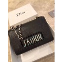 Cheap JADIOR FLAP BAG IN BLACK CALFSKIN M9000 JH07428Ky58