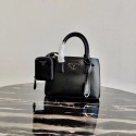 Cheap Prada Saffiano leather mini-bag 1BA296 black JH05022hC74