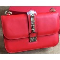 Cheap Valentino Garavani Shoulder Bag Original Leather VO1914 Red JH09788Ky58