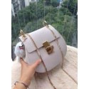 Chloe Drew Shoulder Bags Calfskin Leather 3369 White JH08938zp53