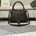 Chloe Marcie original Cowhide Tote Bag 166320 black JH08901mR19