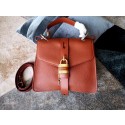 Chloe Original Buckskin Leather Lock Bag 3S088 Brown JH08851ha26