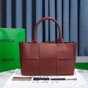 Copy Bottega Veneta ARCO TOTE 609175 Rust Bark JH09132lZ95