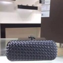 Copy Bottega Veneta Japanese Silk ribbon Clutch 0313 dark blue JH09345Ep86