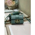 Copy DIOR 30 MONTAIGNE BAG Calfskin mini M9204U green JH06766NX87