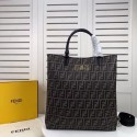 Copy FENDI Shopper fabric F5052 black JH08542lZ95