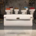 Copy Hermes Kelly Clutch Epsom calfskin H0588 white JH01500wz58