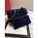 Copy LADY DIOR CALFSKIN WALLET M9001 dark blue JH07336Of26